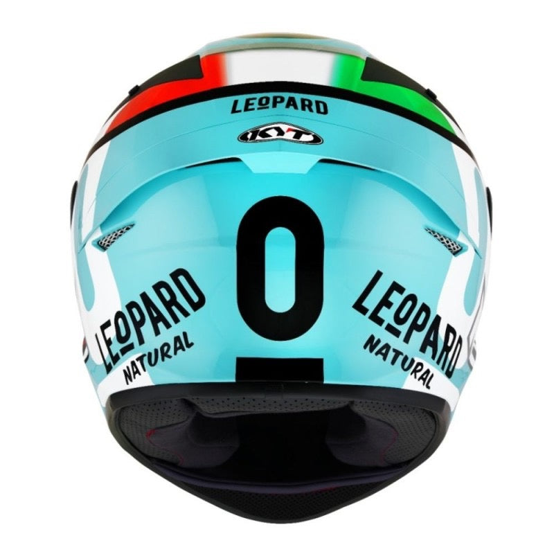 KYT TT-COURSE REPLICA LEOPARD TRICOLORE