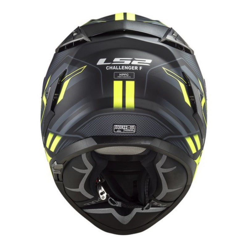 LS2 FF327 CHALLENGER SPIN MATE NEGRO / COBALT / AMARILLO