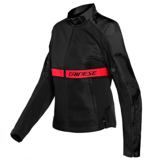 DAINESE RIBELLE AIR LADY NEGRO / ROJO