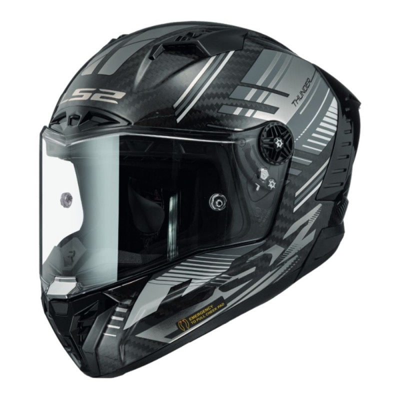 LS2 FF805 THUNDER C VOLT GL NEGRO / GRIS