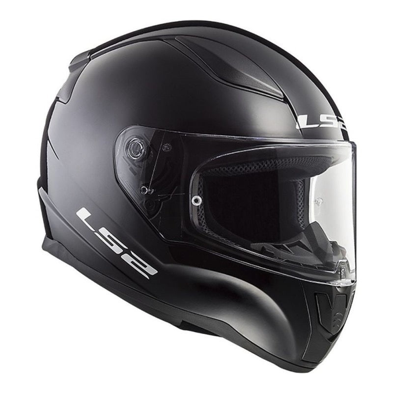 LS2 FF353 RAPID II SOLID NEGRO BRILLO