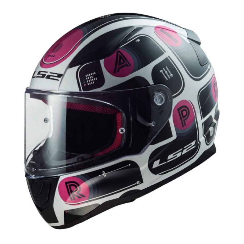 LS2 FF353 RAPID BRICK GL NEGRO/ROSA