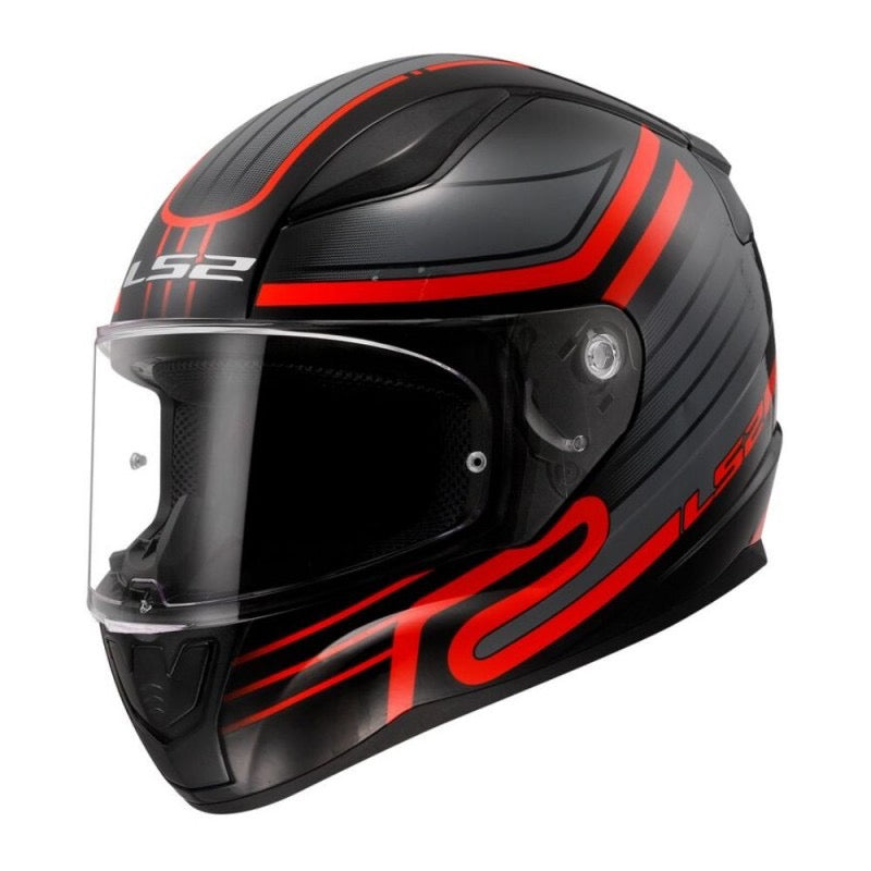 LS2 FF353 RAPID II CIRCUIT NEGRO / ROJO