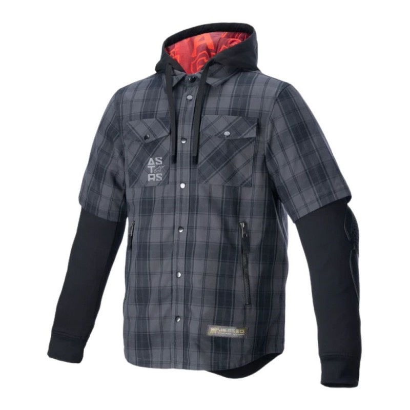 ALPINESTARS MO.ST.EQ TARTAN GRIS TAR / NEGRO