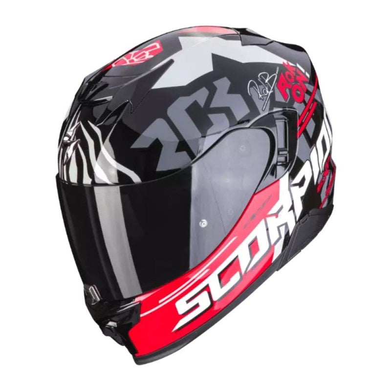 SCORPION EXO-520 EVO AIR ROK BAGOROS NEGRO / ROJO