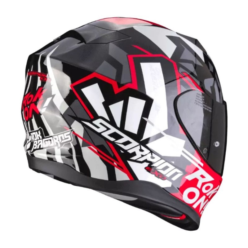 SCORPION EXO-520 EVO AIR ROK BAGOROS NEGRO / ROJO