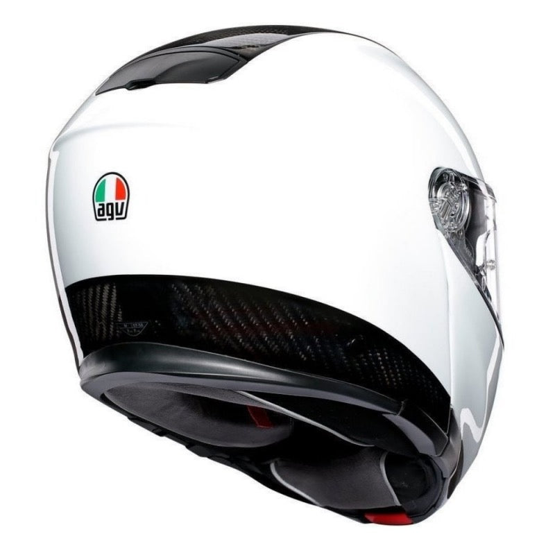 AGV SPORTMODULAR E05 SOLID PLK CARBON / BLANCO