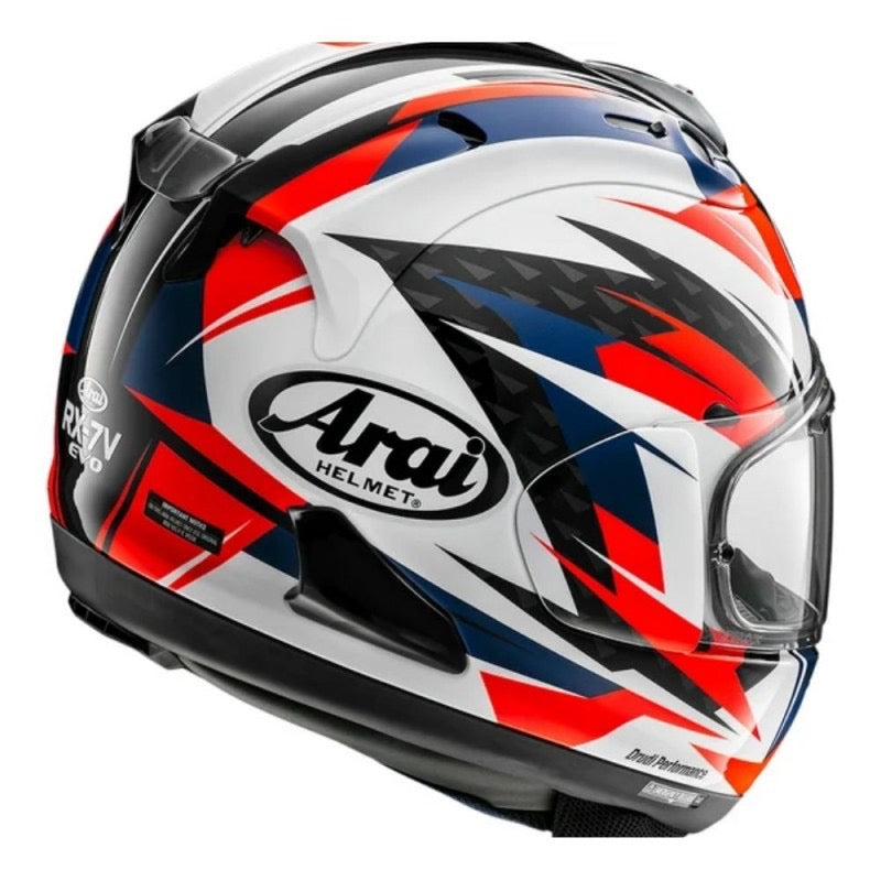 ARAI RX-7V EVO RUSH ROJO