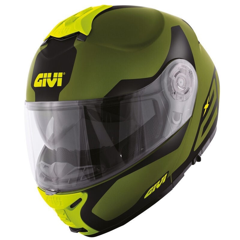 GIVI X.21 CHALLENGER SPIRIT VERDE MATE / NEGRO / AMARILLO