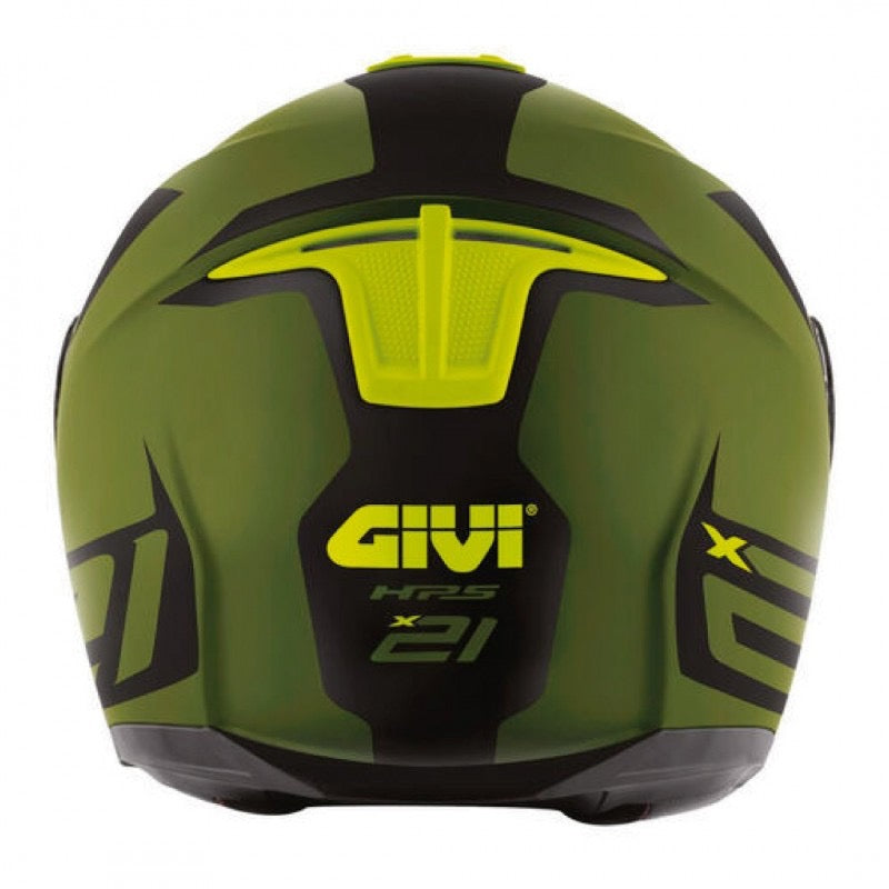 GIVI X.21 CHALLENGER SPIRIT VERDE MATE / NEGRO / AMARILLO