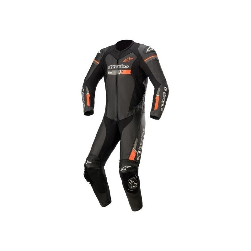 ALPINESTARS GP FORCE CHASER 1 PC NEGRO / ROJO FLUOR