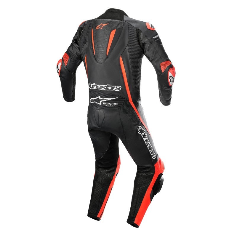 ALPINESTARS FUSION 1PC NEGRO / ROJO FLUOR