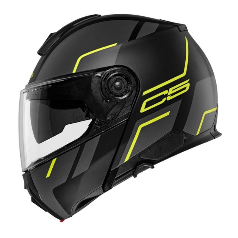 SCHUBERTH C5 MASTER NEGRO / AMARILLO MATE