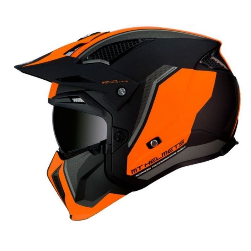 MT TR902 XSV STREETFIGHTER SV TWIN C4 NARANJA FLUOR MATE