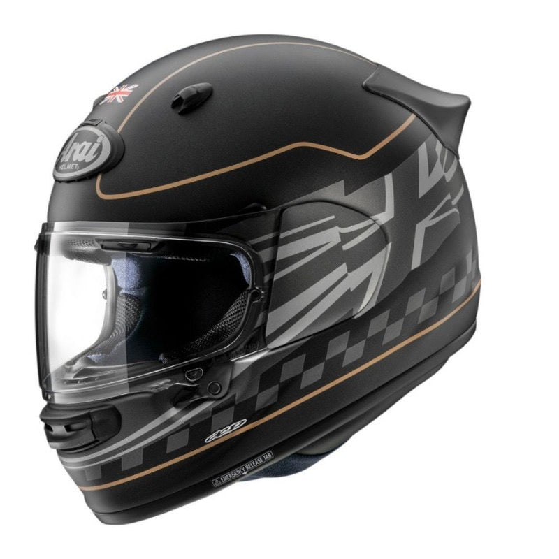 ARAI QUANTIC DARK CITIZEN NEGRO / DORADO