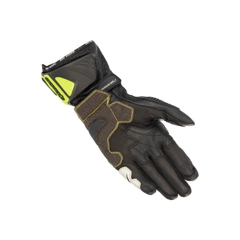 ALPINESTARS GP TECH V2 NEGRO / AMARILLO FLUOR / BLANCO / ROJO FLUOR