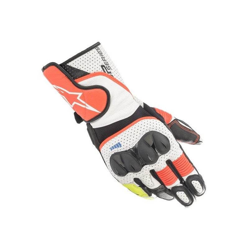 ALPINESTARS SP-2 V3 BLANCO / ROJO FLUOR / NEGRO