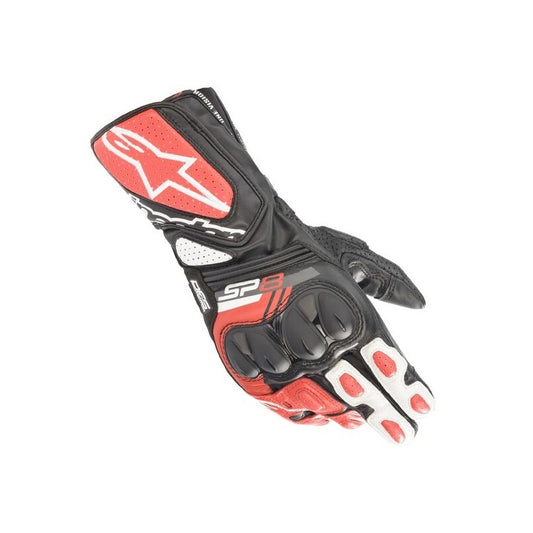 ALPINESTARS SP-8 V3 NEGRO / BLANCO / ROJO BRILLANTE