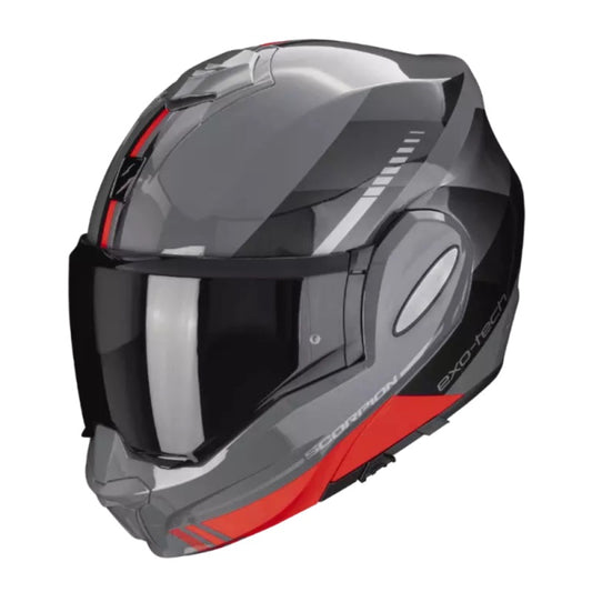 SCORPION EXO-TECH EVO GENRE GRIS / NEGRO / ROJO