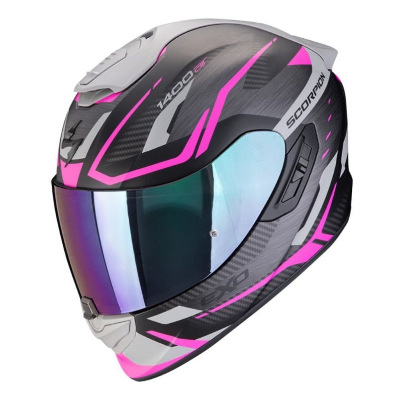 SCORPION EXO-1400 EVO 2 AIR ACCORD NEGRO MATE / ROSA