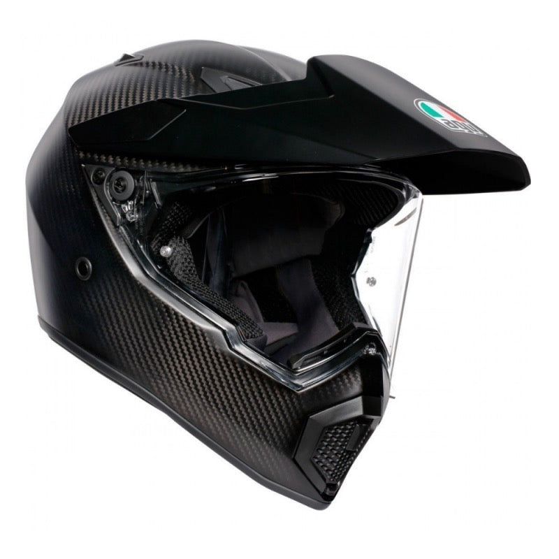 AGV AX9 SOLID CARBON MATE